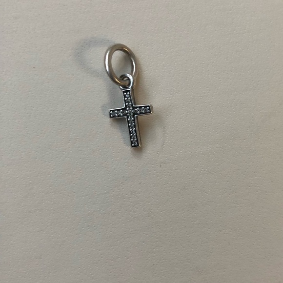 Authentic Pandora Cross Charm diamonds - Picture 3 of 4